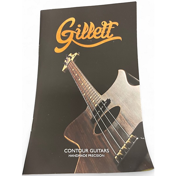 Used Gillett  Slimline Contour  Mahogany Acoustic Bass Guitar