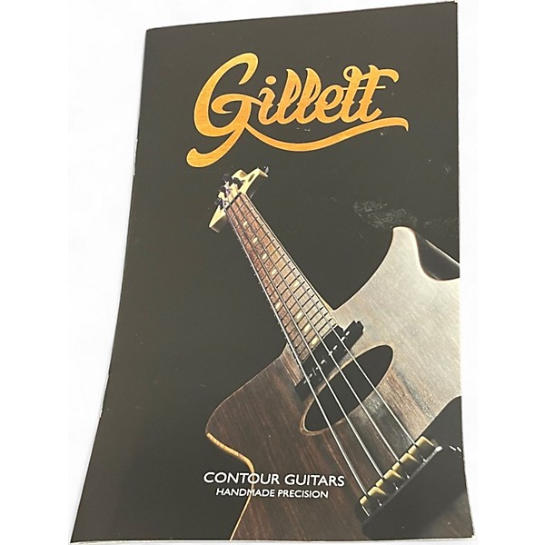 Used Gillett  Slimline Contour  Mahogany Acoustic Bass Guitar