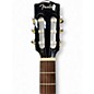 Used Fender CN-140SCE Black Classical Acoustic Electric Guitar