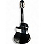 Used Fender CN-140SCE Black Classical Acoustic Electric Guitar