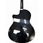Used Fender CN-140SCE Black Classical Acoustic Electric Guitar
