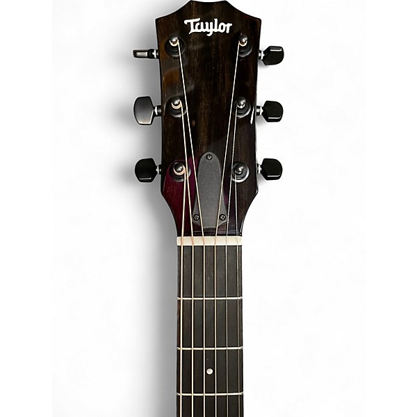 Used Taylor 214CE BLK Plus Grand Auditorium Black Acoustic Electric Guitar