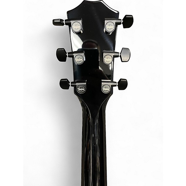 Used Taylor 214CE BLK Plus Grand Auditorium Black Acoustic Electric Guitar