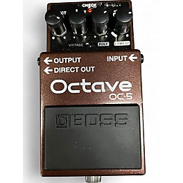 Used BOSS OC5 Effect Pedal