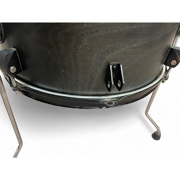 Used Crush Drums & Percussion 3 Piece Chameleon Ash satin trans black Drum Kit