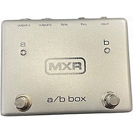 Used MXR M196 A/B BOX Pedal