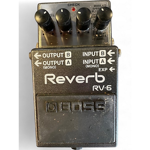 Used BOSS RV6 Digital Reverb Effect Pedal