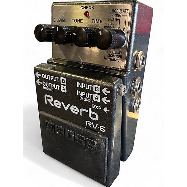 Used BOSS RV6 Digital Reverb Effect Pedal