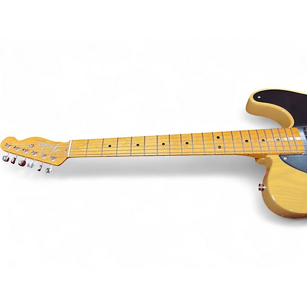 Used Fender AMERICAN VINTAGE II 1951 BLACKGUARD TELECASTER Butterscotch Blonde Solid Body Electric Guitar