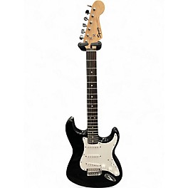 Used Squier Bullet Stratocaster Black Solid Body Electric Guitar
