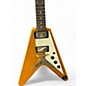 Used 2010 Epiphone Korina Flying V Korina Electric Bass Guitar