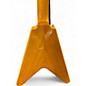 Used 2010 Epiphone Korina Flying V Korina Electric Bass Guitar