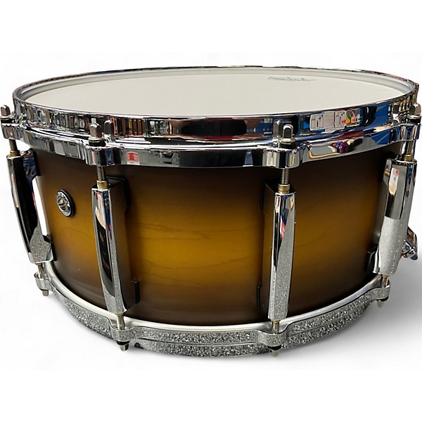 Used Pearl 14X6.5 Masters matte olive burst Drum