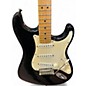 Used 2009 Fender American Standard Stratocaster Black Solid Body Electric Guitar