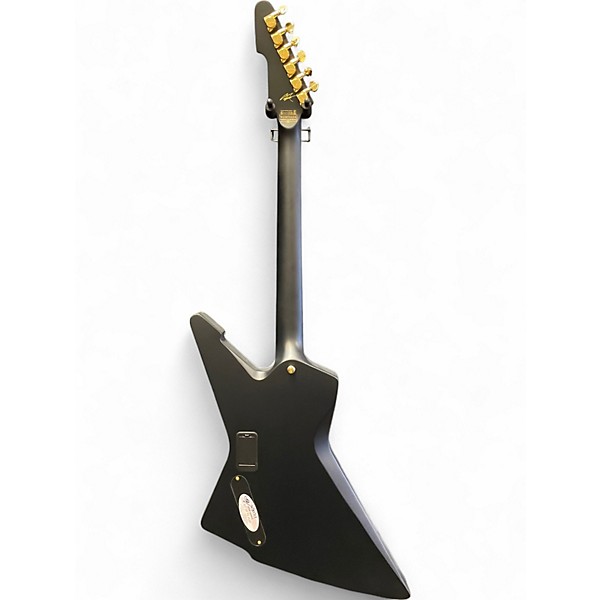 Used Schecter Guitar Research E-1 CEASAR SOTO Black Solid Body Electric Guitar