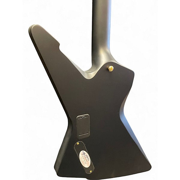 Used Schecter Guitar Research E-1 CEASAR SOTO Black Solid Body Electric Guitar