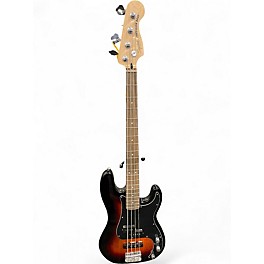 Used Squier Precision Bass 2 Color Sunburst Electric Bass Guitar