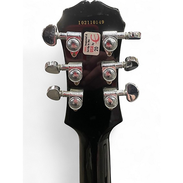 Used Epiphone Les Paul Standard Black Solid Body Electric Guitar