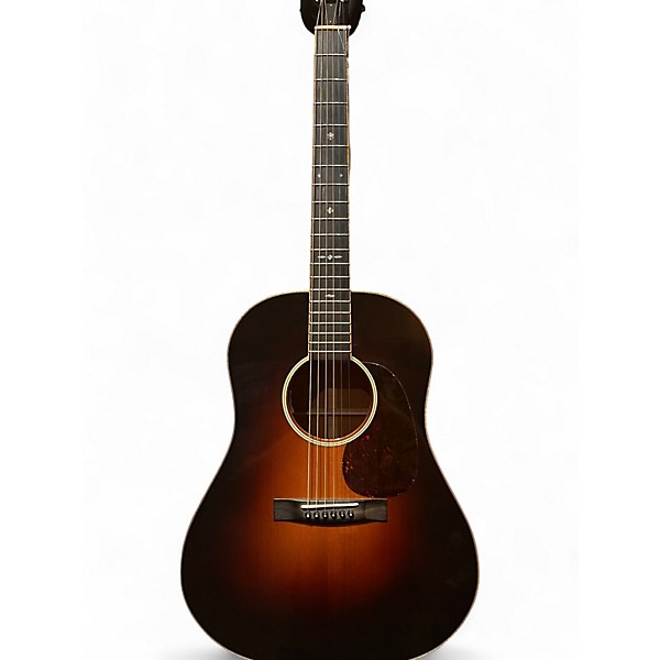 Used Huss & Dalton DS CUSTOM 2 Tone Sunburst Acoustic Electric Guitar