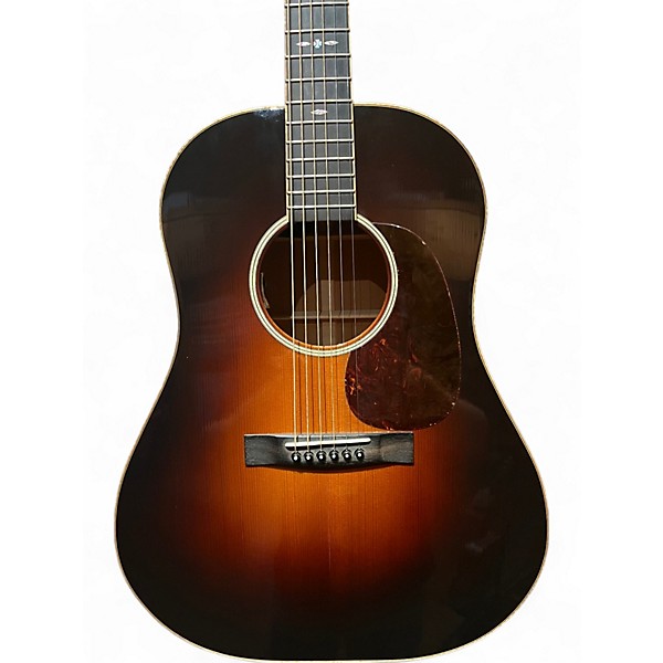 Used Huss & Dalton DS CUSTOM 2 Tone Sunburst Acoustic Electric Guitar