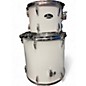 Used Pearl 5 Piece Roadshow white Drum Kit