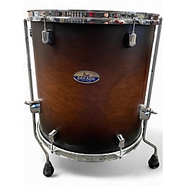 Used Pearl 3 Piece Decade Maple Brown Burst Drum Kit