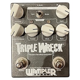 Used Wampler Triple Wreck Effect Pedal