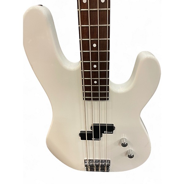 Used Charvette By Charvel 400 SERIES Antique White Electric Bass Guitar