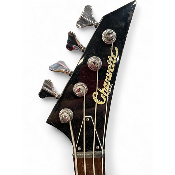 Used Charvette By Charvel 400 SERIES Antique White Electric Bass Guitar