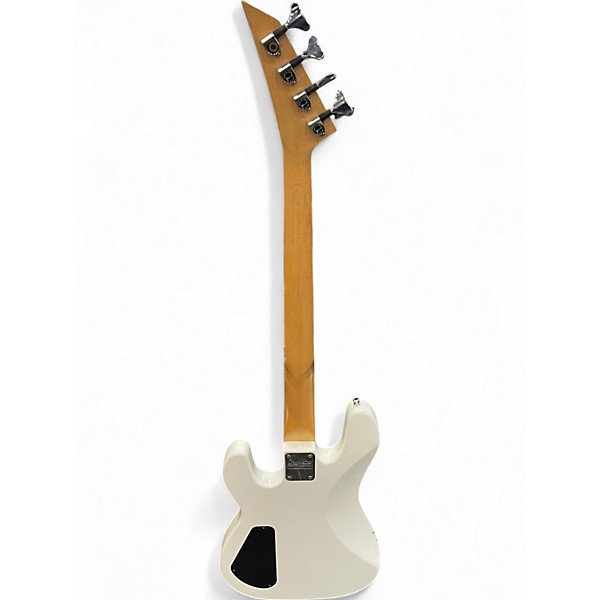 Used Charvette By Charvel 400 SERIES Antique White Electric Bass Guitar