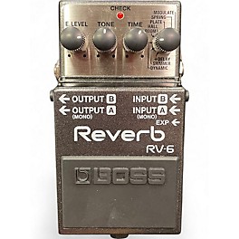 Used BOSS RV6 Digital Reverb Effect Pedal