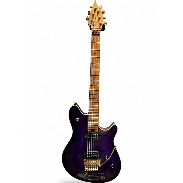 Used EVH WOLFGANG SPECIAL QM PURPLE BURST Solid Body Electric Guitar,Specials : American Fashion Style Bags On Sale