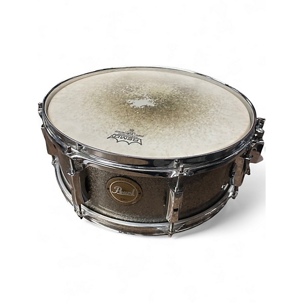 Used Pearl 5.5X14 LIMITED EDITION ST SNARE Silver Sparkle Drum,Specials : American Fashion Style Bags On Sale
