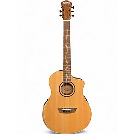 Used Washburn BTSc40 Natural Acoustic Guitar