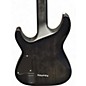 Used Schecter Guitar Research C1 Platinum Trans Black Solid Body Electric Guitar