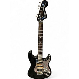Used Squier stratocaster standard hss Black Solid Body Electric Guitar