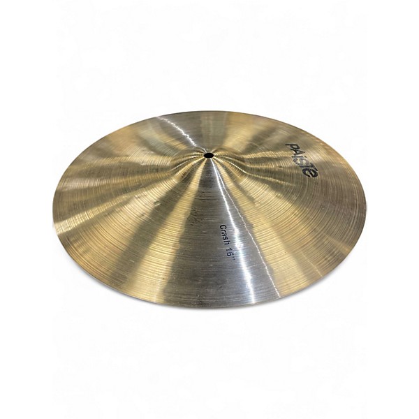 Used Paiste 16in Signature Prototype Crash Cymbal