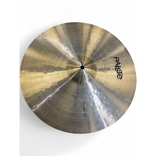 Used Paiste 16in Signature Prototype Crash Cymbal