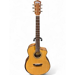 Used Washburn BTA-NAT-SCE Natural Acoustic Electric Guitar