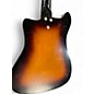 Vintage 1965 Kay K-100 VANGUARD 2 Color Sunburst Solid Body Electric Guitar