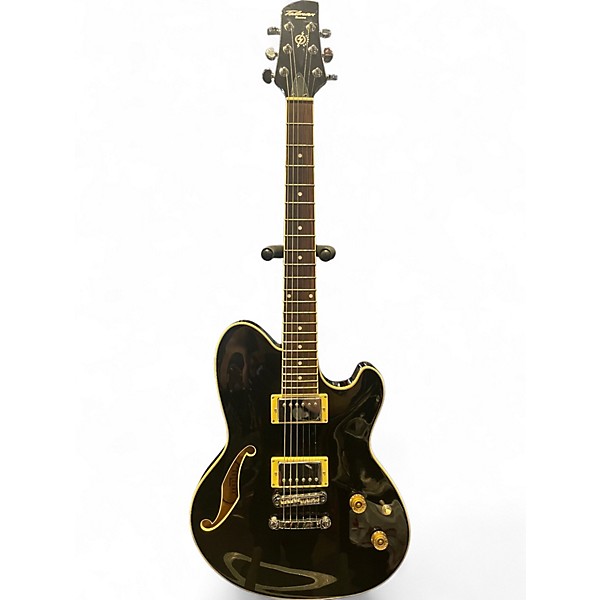 Used Ibanez Talman TXD71 Black Hollow Body Electric Guitar