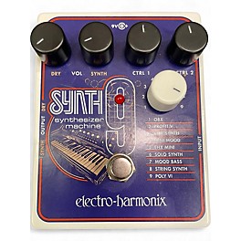 Used Electro-Harmonix SYNTH9 Synthesizer Effect Pedal