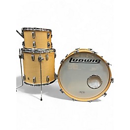 Used Ludwig 3 Piece Legacy Maple 3 piece 13 16 22 Natural Drum Kit