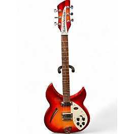 Used Rickenbacker 330 Fireglo Hollow Body Electric Guitar