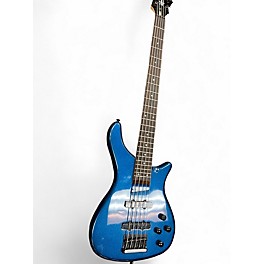Used Rogue LX205B BLUE SPARKLE Electric Bass Guitar