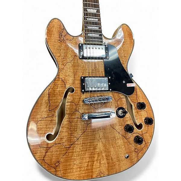 Used Firefly Used Firefly FF338 Spalted Maple Hollow Body