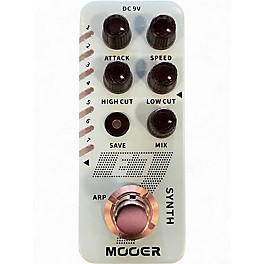 Used Mooer E7 Synth Pedal Effect Pedal