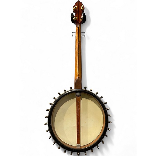 Vintage 1920s Vega Style M Tenor Natural Banjo