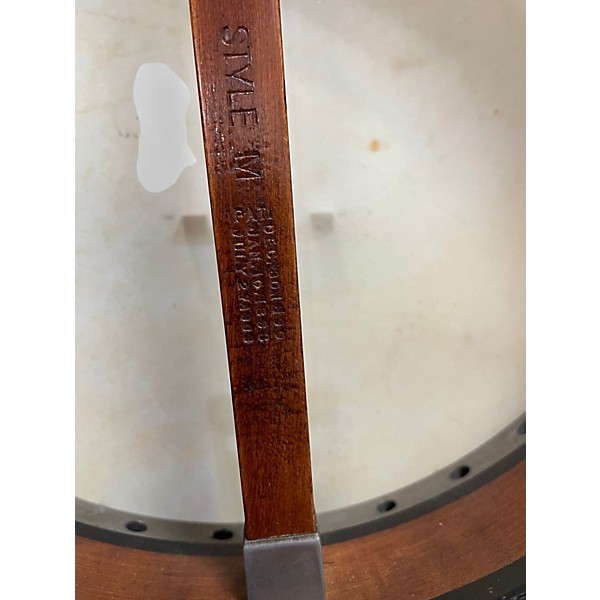 Vintage 1920s Vega Style M Tenor Natural Banjo