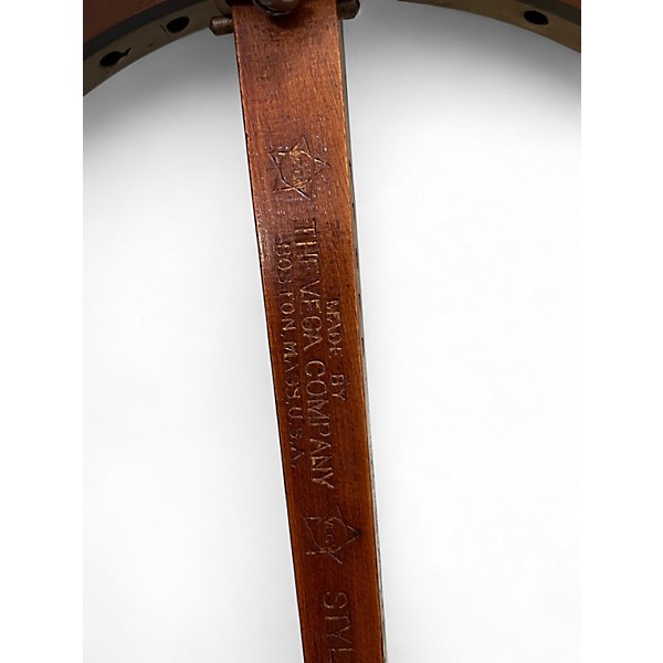 Vintage 1920s Vega Style M Tenor Natural Banjo